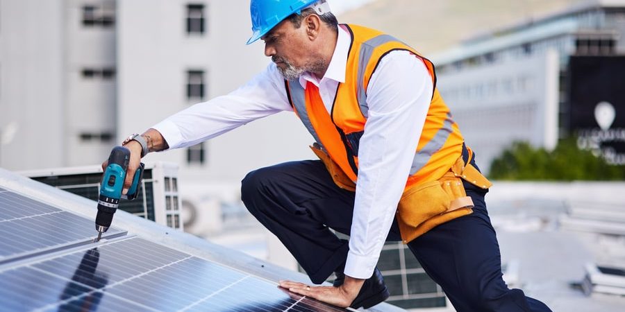 hire solar roof installation