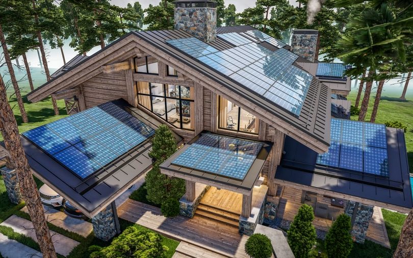 solar roof installation