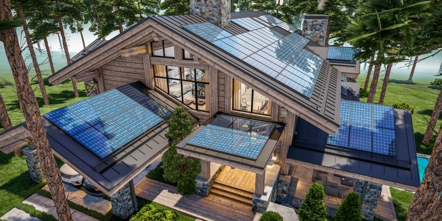 solar roof installation