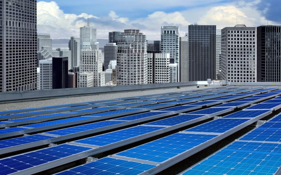 solar roof installation